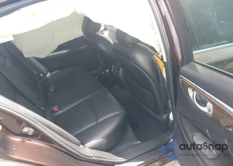 2018 Infiniti Q50 3.0T Luxe z USA, uszkodzony, nr VIN JN1EV7AP9JM353698